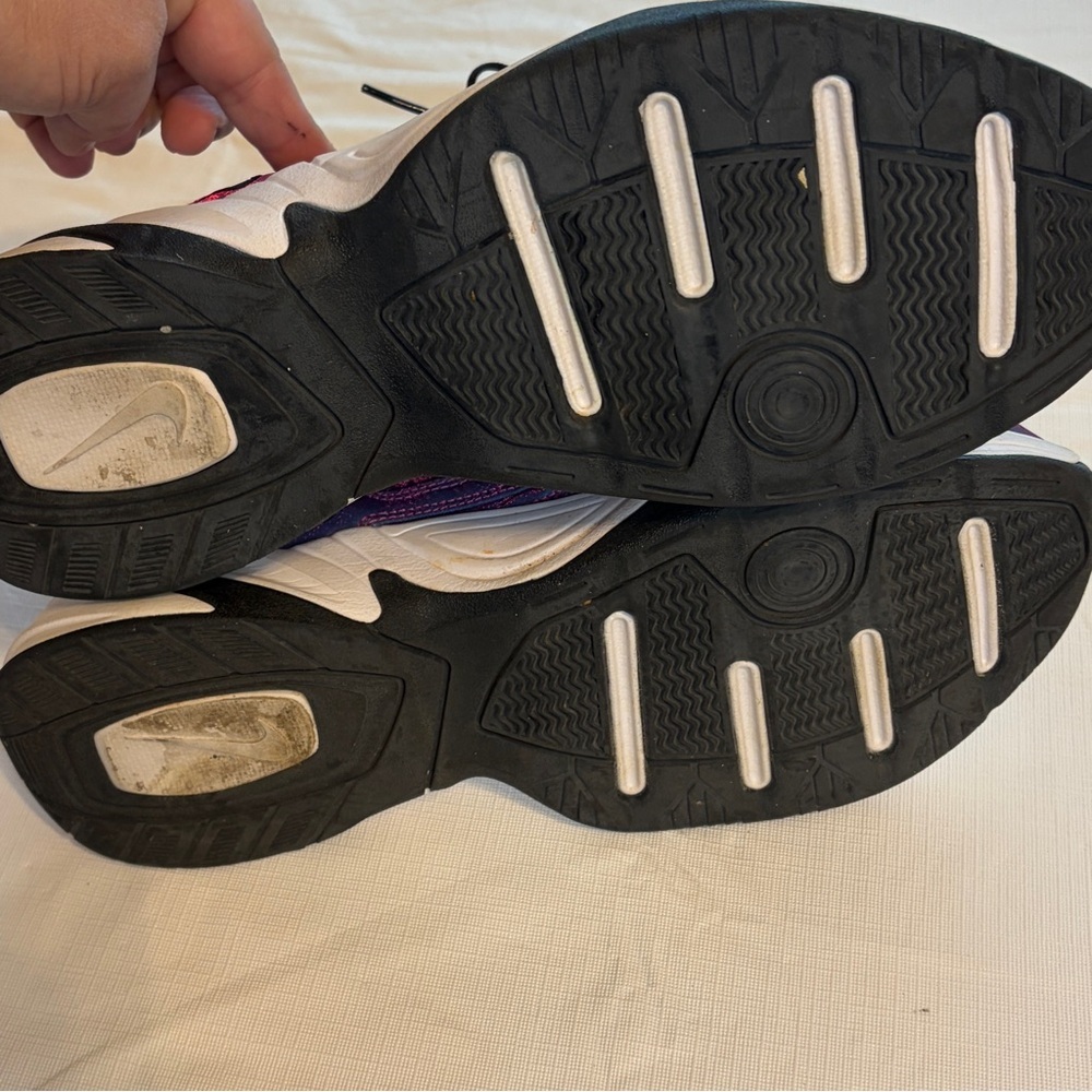 Nike Women's Retro Runner Sneakers in Purple and Pink iridescent - Picture 7 of 8